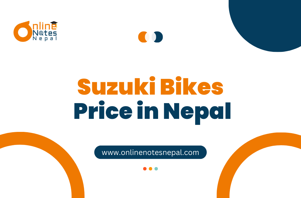 Suzuki Bikes Price in Nepal